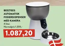Plantorama Beeztees Automatisk foderdispenser med kamera tilbud