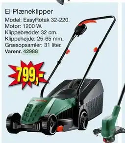 Harald Nyborg El Plæneklipper tilbud