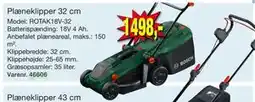 Harald Nyborg Plæneklipper 32 cm tilbud