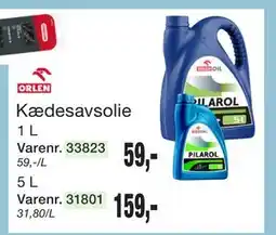 Harald Nyborg Kædesavsolie tilbud