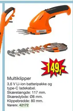 Harald Nyborg Multiklipper tilbud