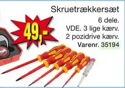 Harald Nyborg Skruetrækkersæt tilbud