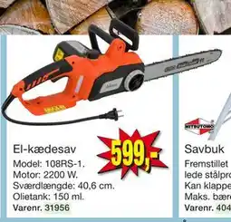 Harald Nyborg El-kædesav tilbud