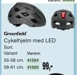 Harald Nyborg Cykelhjelm med LED tilbud