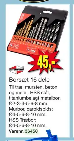 Harald Nyborg Borsæt 16 dele tilbud