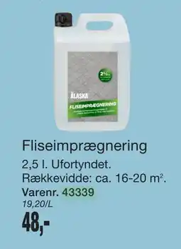 Harald Nyborg Fliseimprægnering tilbud