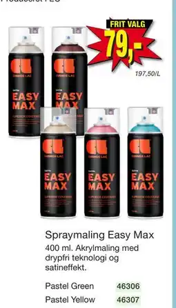 Harald Nyborg Spraymaling Easy Max tilbud