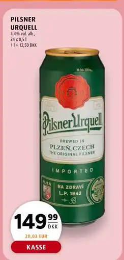 Scandinavian Park PILSNER URQUELL tilbud