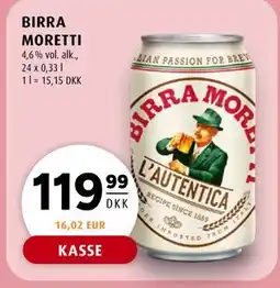 Scandinavian Park BIRRA MORETTI tilbud