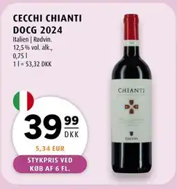 Scandinavian Park CECCHI CHIANTI DOCG 2024 tilbud