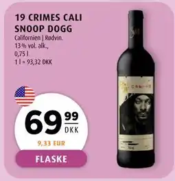 Scandinavian Park 19 CRIMES CALI SNOOP DOGG tilbud