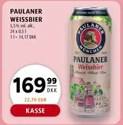 Scandinavian Park PAULANER WEISSBIER tilbud