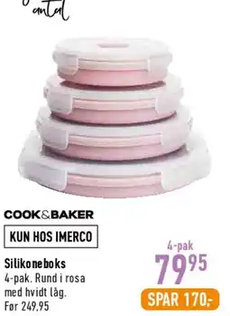 Imerco Silikoneboks 4-pak tilbud