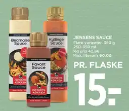 MENY Jensen's sauce tilbud