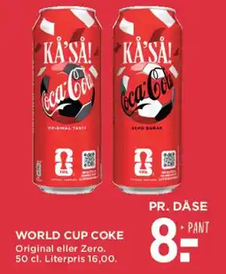 MENY World Cup Coke (Coca‑Cola) - Original eller Zero tilbud