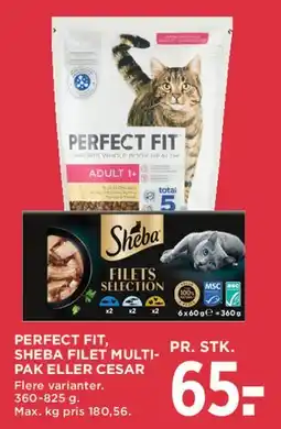 MENY Perfect Fit / Sheba (kattefoder) tilbud