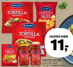 SuperBrugsen Santa Maria Tex Mex tilbud