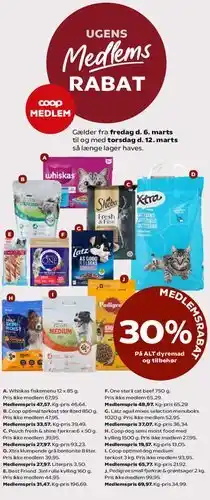 SuperBrugsen Ugens medlemsrabat tilbud