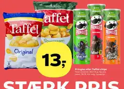 SuperBrugsen Pringles eller Taffel chips tilbud
