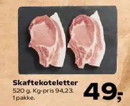 SuperBrugsen Skaftkoteletter tilbud