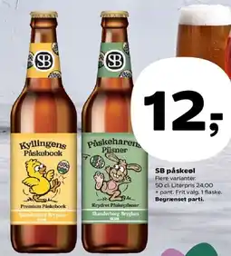SuperBrugsen SB påskøl tilbud