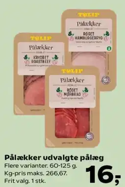 SuperBrugsen Pålæg - udvalgte pålæg tilbud