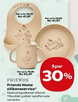 SuperBrugsen Friends Home silikoneservice tilbud