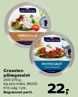 SuperBrugsen Graasten pålægssalat tilbud