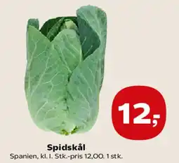 SuperBrugsen Spidskål tilbud