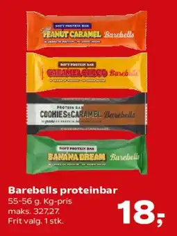 SuperBrugsen Barebells proteinbar tilbud
