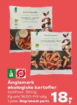 SuperBrugsen Änglamark økologiske kartofler tilbud