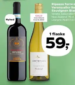 SuperBrugsen Ripasso Terre di Verona eller Southbank Sauvignon Blanc tilbud