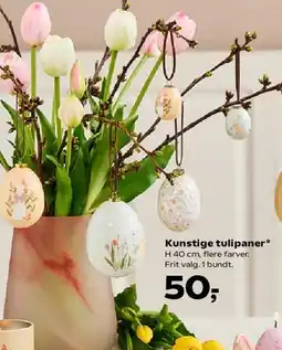SuperBrugsen Kunstige tulipaner tilbud
