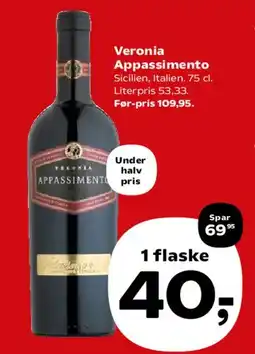 SuperBrugsen Veronia Appassimento tilbud