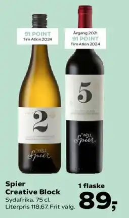 SuperBrugsen Spier Creative Block 5 tilbud