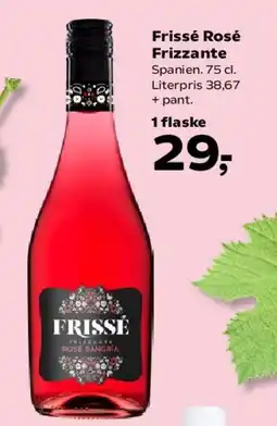 SuperBrugsen Frissé Rosé Frizzante tilbud