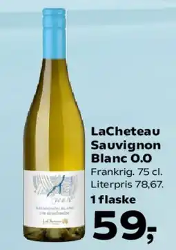 SuperBrugsen LaCheteau Sauvignon Blanc 0.0 tilbud
