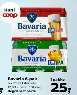 SuperBrugsen Bavaria 6-pak tilbud