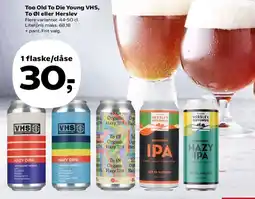 SuperBrugsen Dåser - flere varianter (Too Old To Die Young / To Øl / Herslev) tilbud