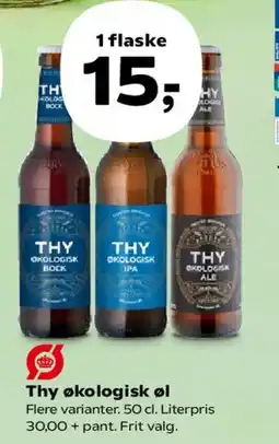 SuperBrugsen Thy økologisk øl tilbud