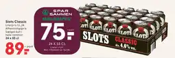 SPAR Slots Classic (24 x 33 cl) tilbud
