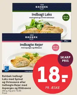 SPAR Rahbek Indbagt Laks / Indbagt Rejer tilbud