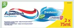 SPAR Aquafresh / Parodontax (top label area) tilbud