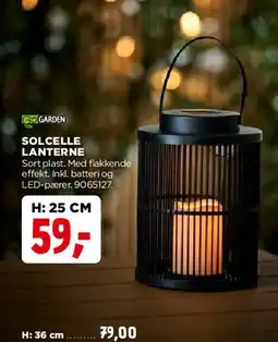 jem & fix Solcelle lanterne tilbud
