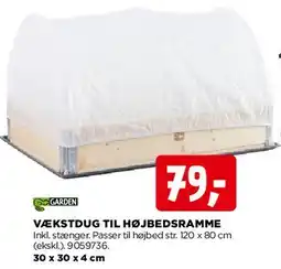 jem & fix Vækstdug til højbedsramme tilbud