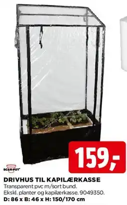 jem & fix Drivhus til kapilærkasse tilbud