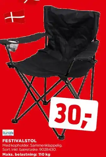 jem & fix Festivalstol tilbud