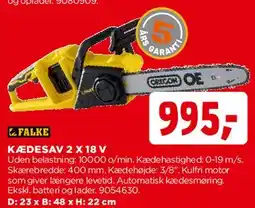 jem & fix KÆDESAV 18 V tilbud