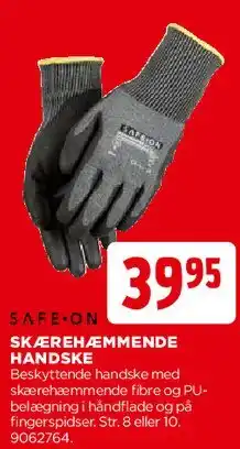 jem & fix Skærehæmmende handske tilbud