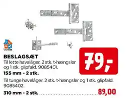 jem & fix Classic havehegn (90 x 180 cm) tilbud